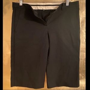 Theory Black dress shorts